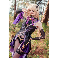 Fischl Wig Genshin Impact Cosplay Costume