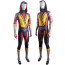 Mortal Kombat Scorpion Lycra Cosplay Costume