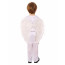 Kids Angel Costume - White Shirt Pants Wings Set Angel Cosplay
