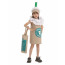 Kids Coffee Costume - Dress Hat Set Coffee Cosplay