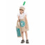 Kids Coffee Costume - Dress Hat Set Coffee Cosplay