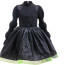 Girls Wicked Elphaba Costume - Black Mini Dress Elphaba Cosplay