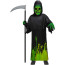 Kids Grim Reaper Costume - Glow in the Dark Coat Grim Reaper Cosplay