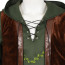 How To Train Your Dragon Hiccup Costume - Green Shirt Pants Vest Hiccup Cosplay