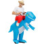 Blue Dinosaur Jurassic World Inflatable Costume