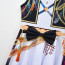 Girls K-Pop Demon Hunters Rumi Costume - Black White Gold Sleeveless Mini Dress Stage Outfit Rumi Cosplay