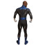 Green Lantern Blue Lantern Saint Walker Costume - Blue Black Muscle Pattern Bodysuit Blue Lantern Cosplay