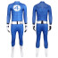 The Fantastic Four Costume - Striped Bodysuit Fantastic 4 Cosplay