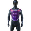 Deadpool 3 Gambit Channing Tatum Costume - Black Purple Bodysuit Gambit Cosplay