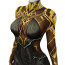 League of Legends Arcane Mel Medarda Awakened Costume - Gold Black Bodysuit Mel Medarda Cosplay