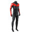 The New 52 Nightwing Costume - Black Red Bodysuit Nightwing Cosplay