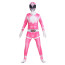 Mighty Morphin Power Rangers Pink Ranger Costume - Bodysuit Mask Set Pink Ranger Cosplay