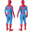 Spider-Man Default Classic Suit Costume - Blue Red Bodysuit Mas Spider Man Cosplay