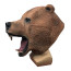 Brown Bear Mask Cosplay Costume