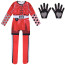 Descendants Princess Red Costume - Suit Gloves Set Princess Red Cosplay
