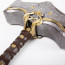 God Of War Ragnarok Thor Hammer Mjolnir - High Quality 1:1 Scale Mjolnir Cosplay Costume Prop