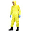Breaking Bad Walter White Costume - Yellow Toxic Hazmat Suit Jumpsuit Breaking Bad Walter White Cosplay