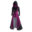 Halloween Witch Costume - Purple Dress Witch Cosplay