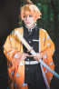 Demon Slayer Zenitsu Agatsuma Costume - Zenitsu Agatsuma Cosplay