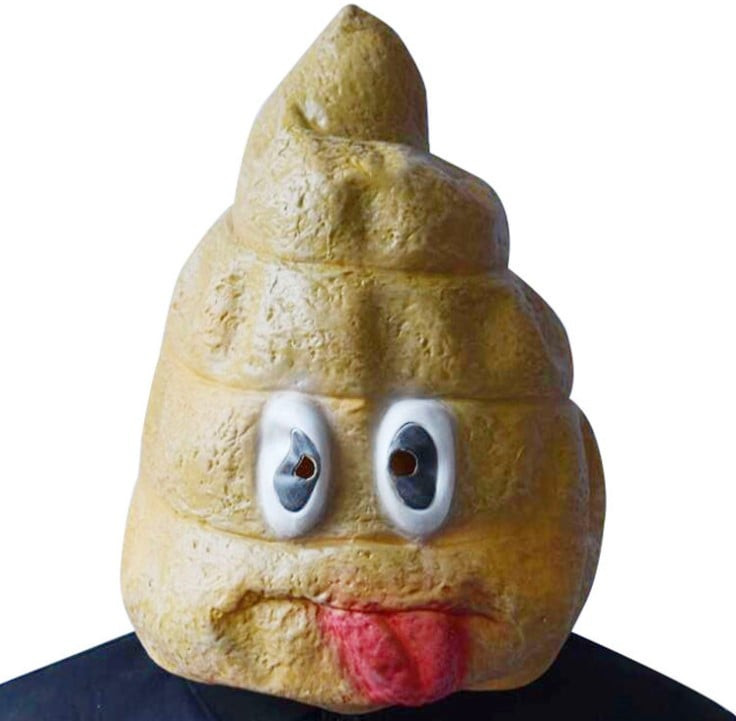 Poop Head Helmet Mask