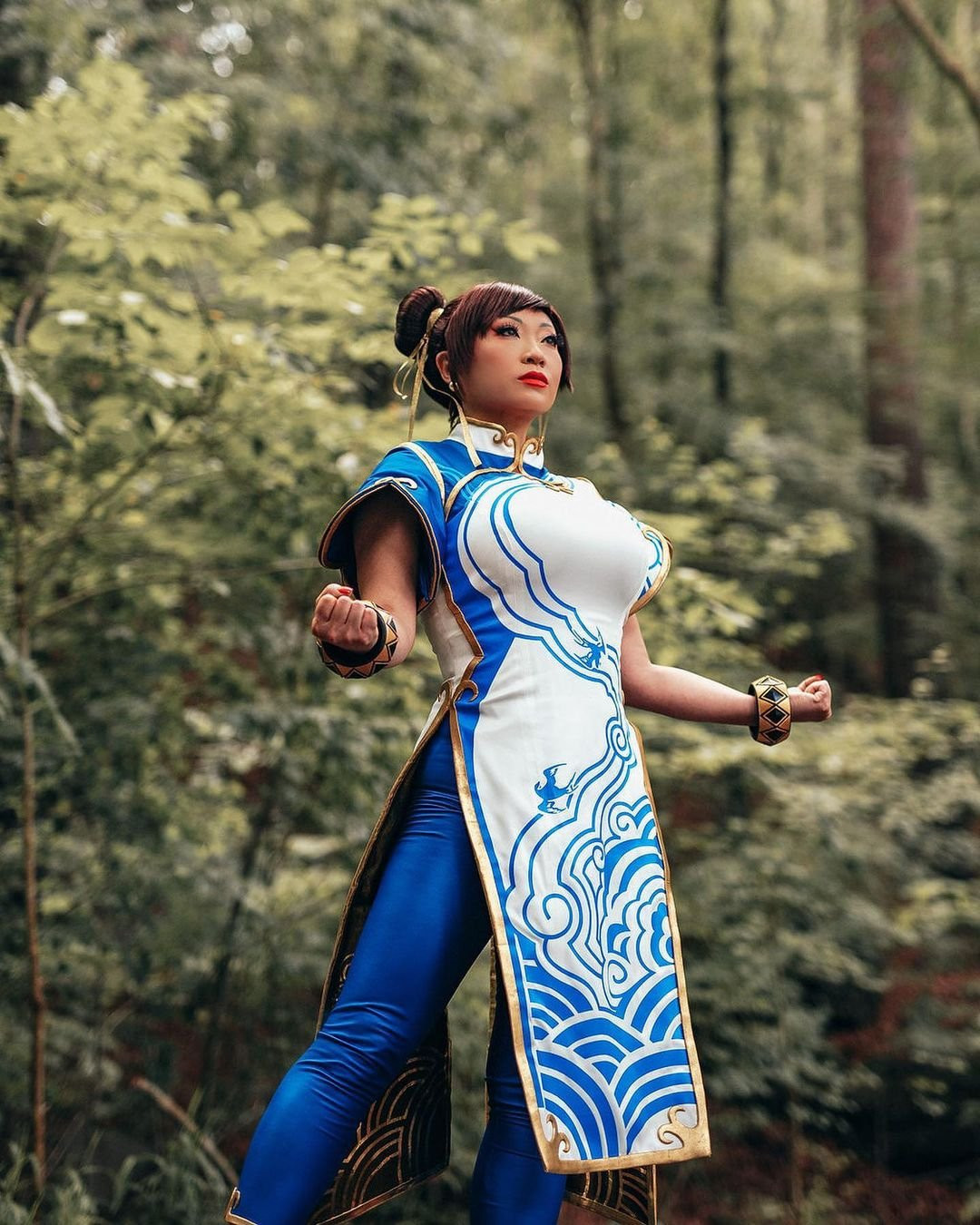 Street Fighter 6 Chun Li Costume - Cheongsam Chun Li Cosplay