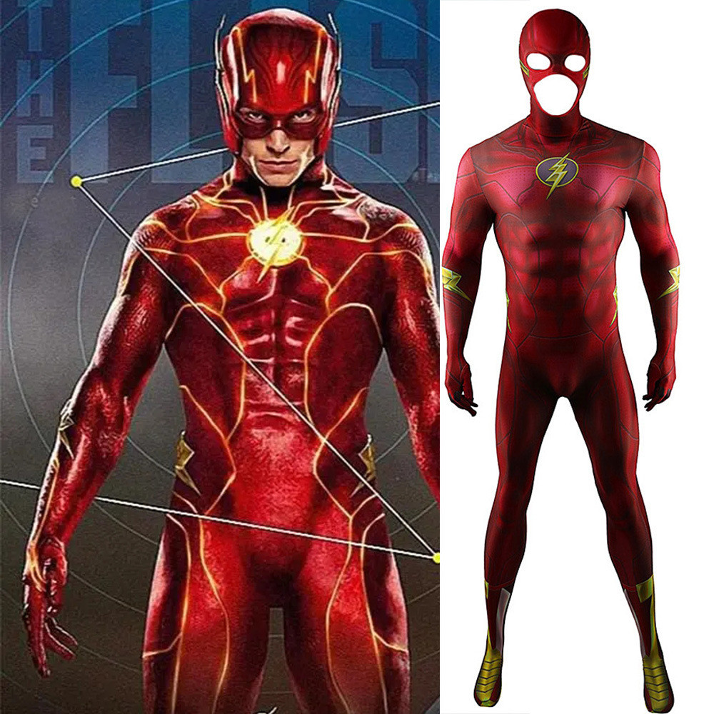 The Flash Barry Allen The Flash Costume - Red Bodysuit Barry Allen The Flash Cosplay