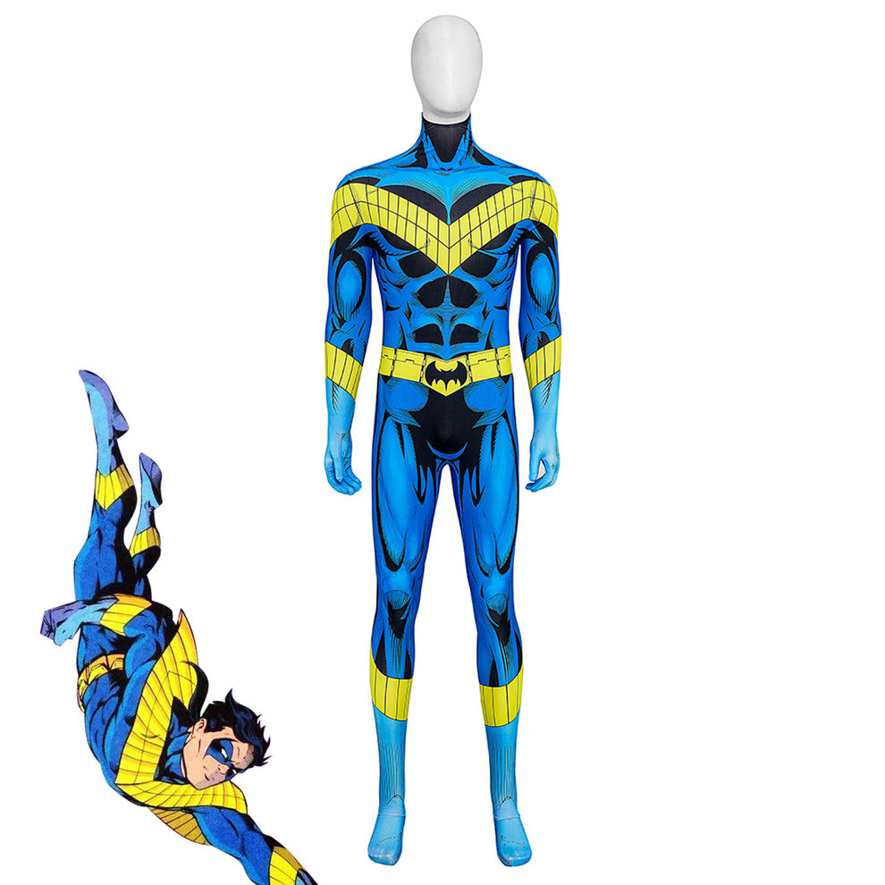 Titans Nightwing Costume - Bodysuit Nightwing Cosplay