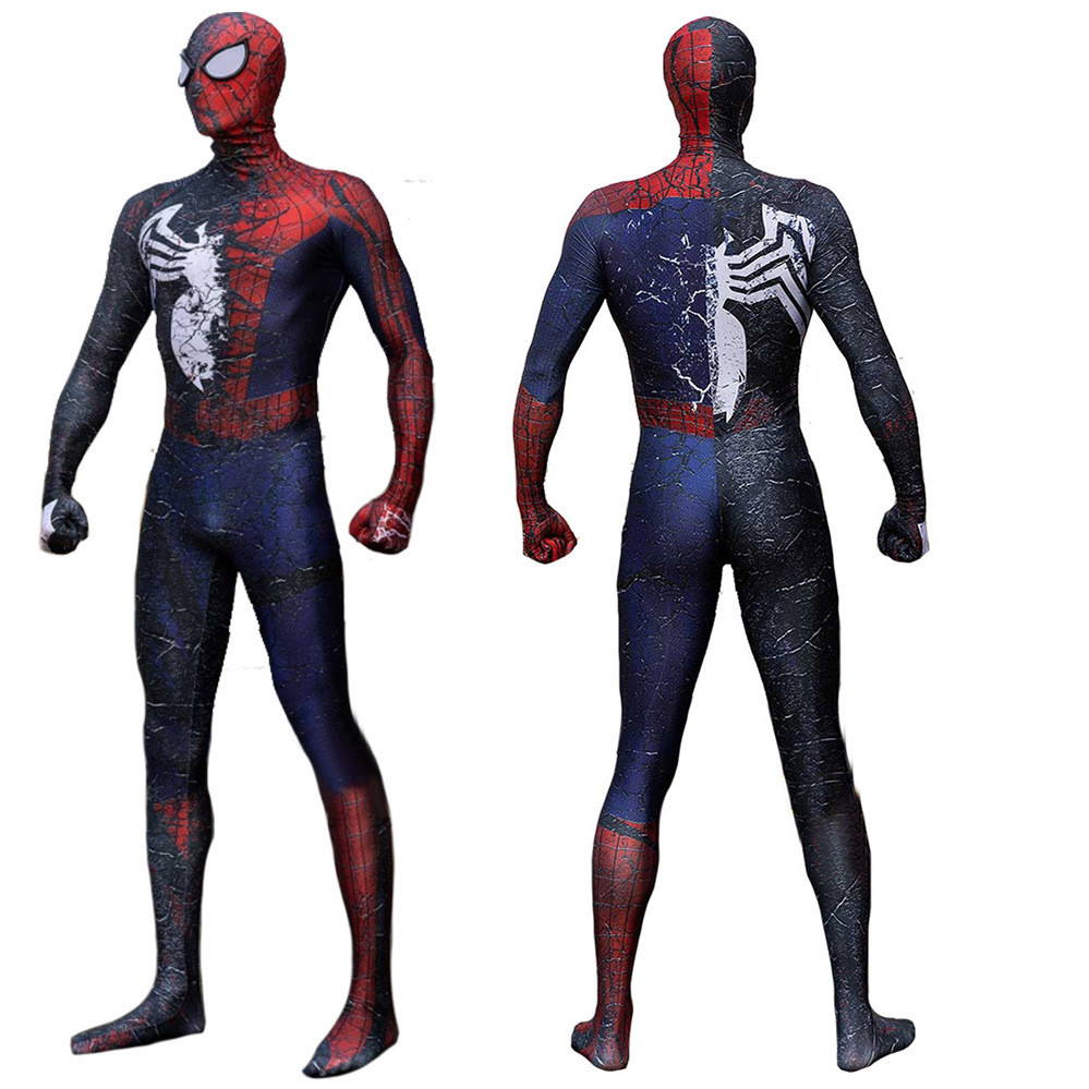 Spider Man Venom Symbiote Costume - Spider Man Venom Symbiote Cosplay