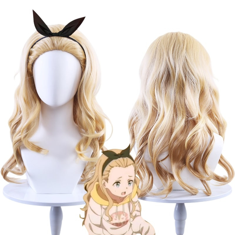 Lycoris Recoil Kurumi Wig - Kurumi Costume Wig Prop