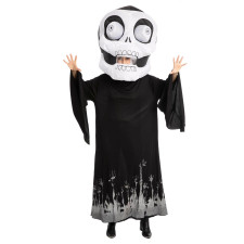 Skull Head Inflatable Halloween Cosplay Costume