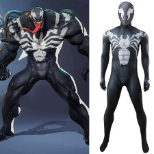 Marvel Rivals Venom Costume - Bodysuit Mask Venom Cosplay