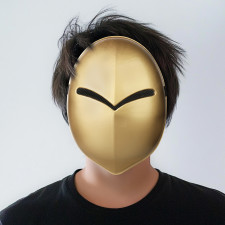 The Owl House Golden Guard Mask Prop - Golden Guard Costume Cosplay Mask