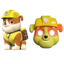 Kids Paw Patrol Rubble Mask - Rubble Cosplay Costume Mask