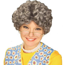 Granny Gray Old Lady Wig Yo Mamma Nanna Madea Granny Grandmother