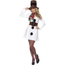Women's Frosty the Snowman Costume