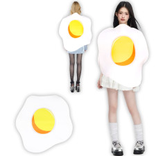 Fried Egg Costume - Suit Fried Egg Cosplay