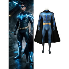 DC Mobius Chair Costume - Bodysuit Cape Set Mobius Chair Cosplay