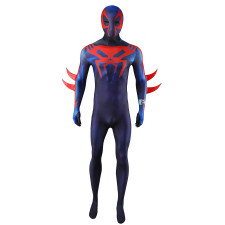 Spider-Man: Across the Spider-Verse Spider-Man 2099 Suit Cosplay - Bodysuit Mask Spider-Man 2099 Cosplay