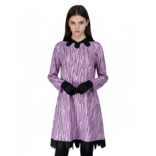 The Nightmare Before Christmas Shock Costume - Purple Dress Shock Witch Cosplay