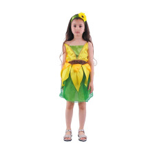 Kids Sunflower Costume - Yellow Dress Headband Set Sunflower Cosplay