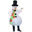 Giant Snowman Inflatable Costume
