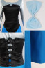  Ariel Blue Dress Costume Cosplay