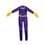 DC Comics Batgirl Barbara Gordon Costume - Purple Bodysuit Cape Batgirl Cosplay