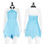 The Flintstone Betty Rubble Costume - Blue Dress Betty Rubble Cosplay