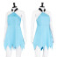 The Flintstone Betty Rubble Costume - Blue Dress Betty Rubble Cosplay