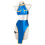 Street Fighter Chun Li Costume - Sexy Blue Gold Fighting Bodysuit Chun Li Cosplay