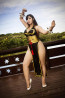 Street Fighter 5 Chun Li Costume - Black Cheongsam Chun Li Cosplay
