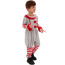 Kids Clown Costume - Grey Jumpsuit Clown Cosplay