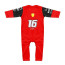 Formula 1 Ferrari Charles Leclerc 16 Red F1 Racing Suit Racer Driver Jumpsuit Baby Onesie