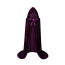 Medieval Hood Cloak Costume - Velvet Hood Cloak Cosplay